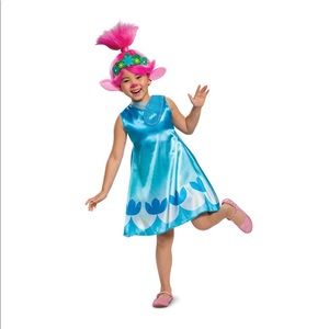 Trolls Movie Girls Classic Poppy Costume